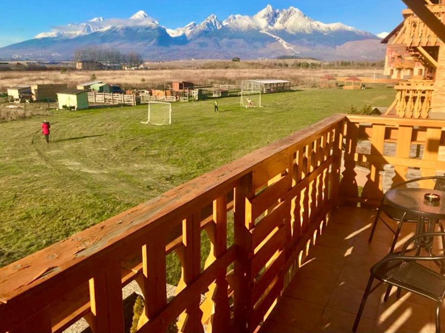Apartment With Terrace & Amazing View Vel'ka Lomnica Exterior foto